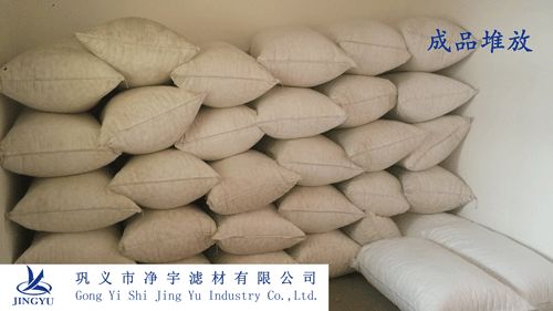 纖維球濾料成品堆放